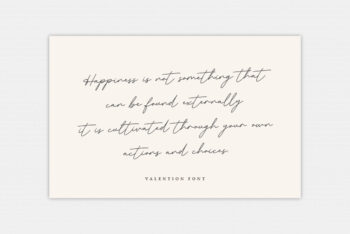 Elegant Handwritten Font