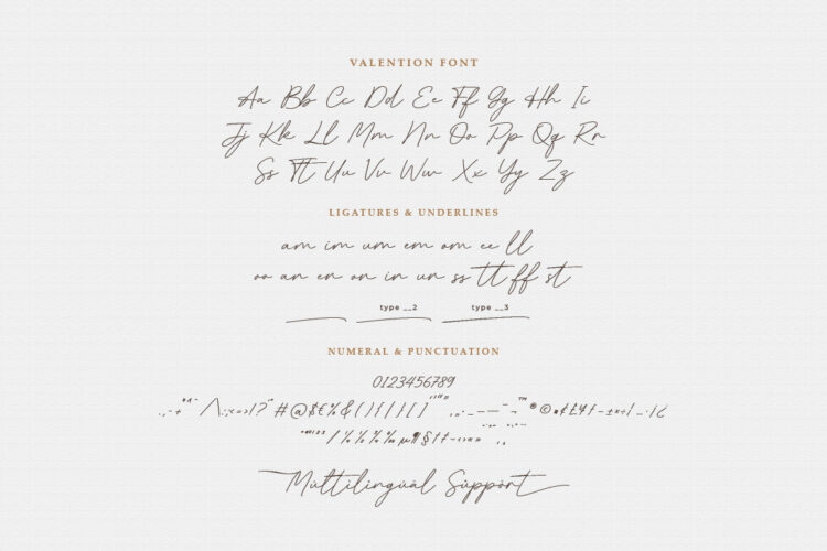 Elegant Handwritten Font