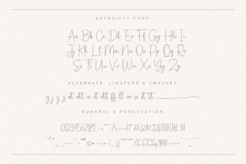 handwritten script font