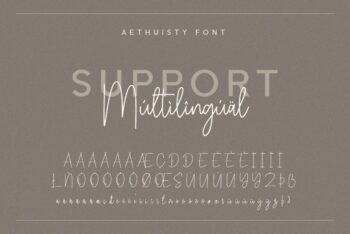 handwritten script font