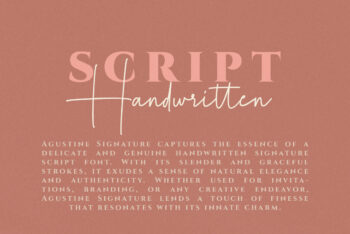 handwritten script font