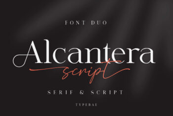 Stylish Serif Font Duo