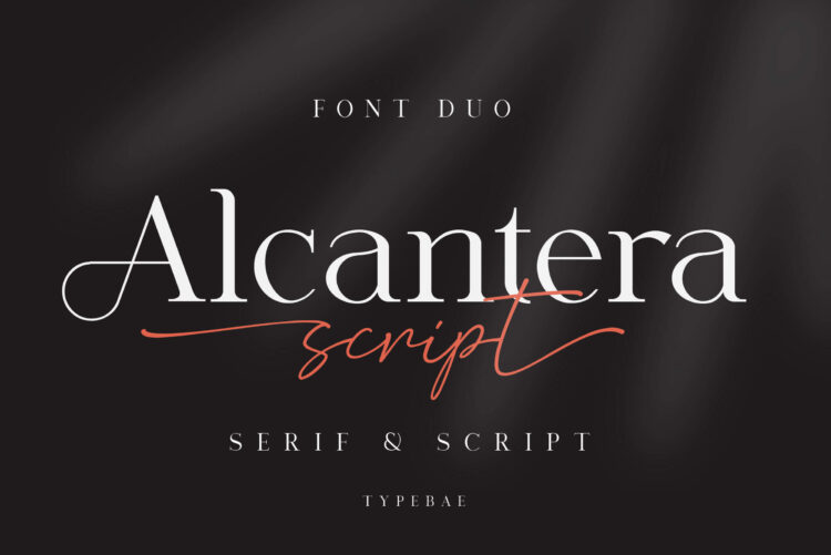 Stylish Serif Font Duo