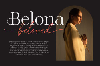Stylish Serif Font Duo