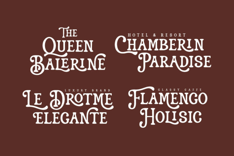 Vintage Display Font