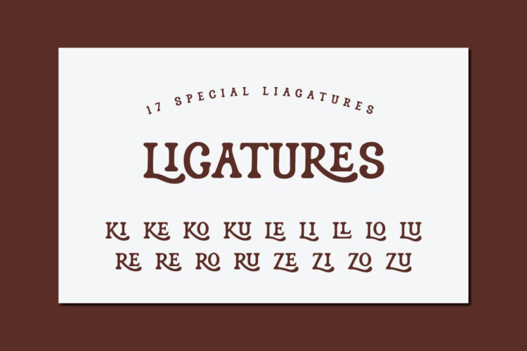 Vintage Display Font