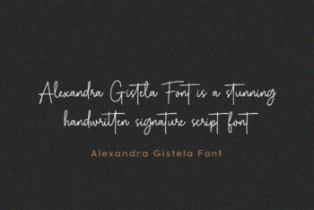 Handwritten Script Font