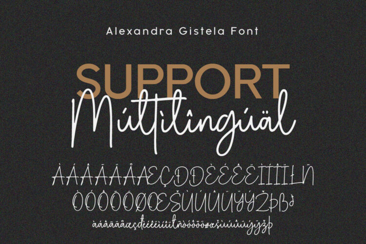 Handwritten Script Font