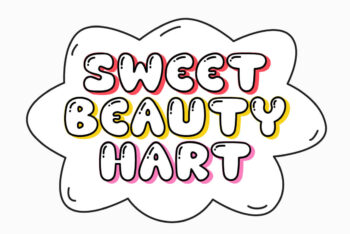 Playful Bubble Font