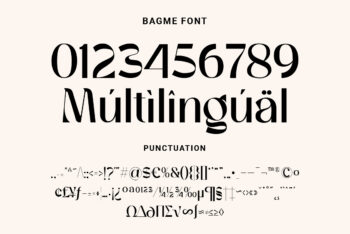 Stylish Display Font