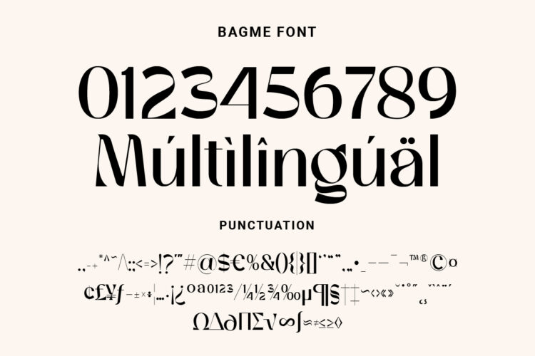 Stylish Display Font