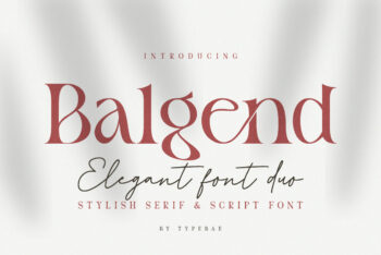 Elegant Font Duo