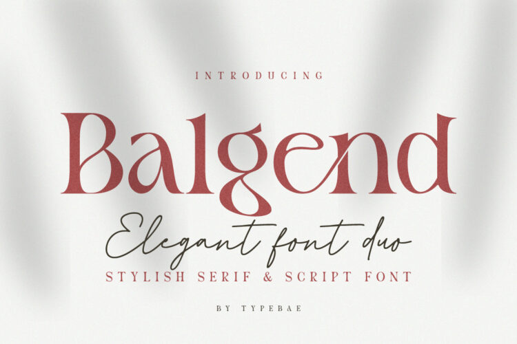 Elegant Font Duo