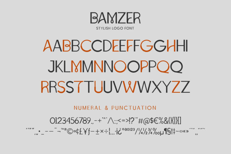 Stylish Logo Font