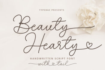 Heart Swashes Script Font