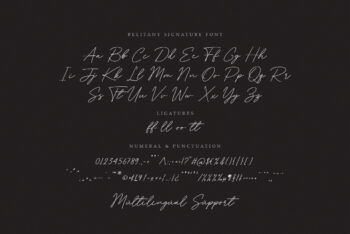 Signature Script Font