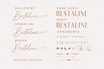 Signature Script Font Pack