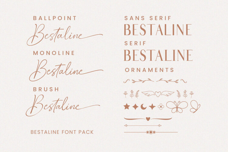 Signature Script Font Pack