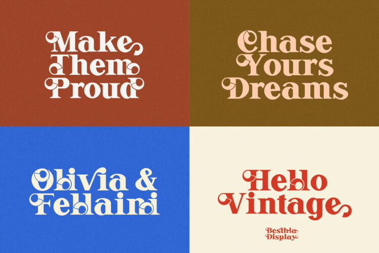 Vintage Serif Font Duo