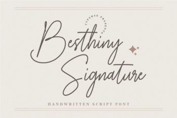 Handwritten Script Font