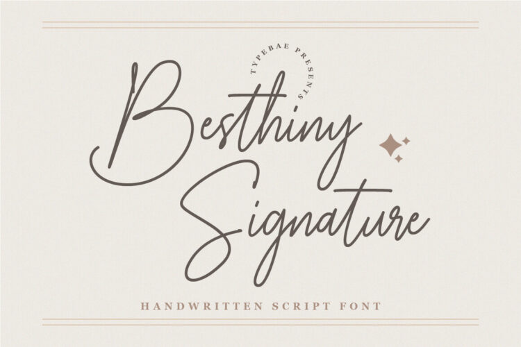 Handwritten Script Font