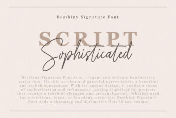 Handwritten Script Font