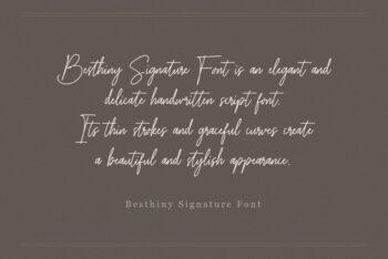 Handwritten Script Font