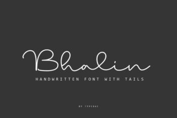 Monoline Handwritten Script