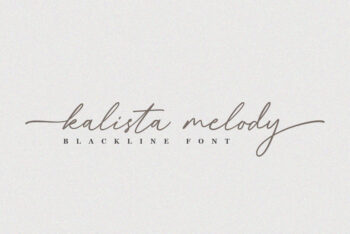 Signature Script Font