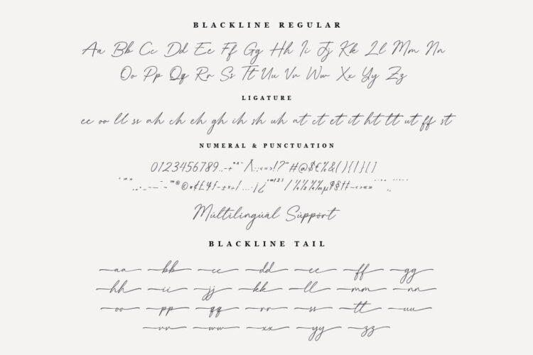 Signature Script Font