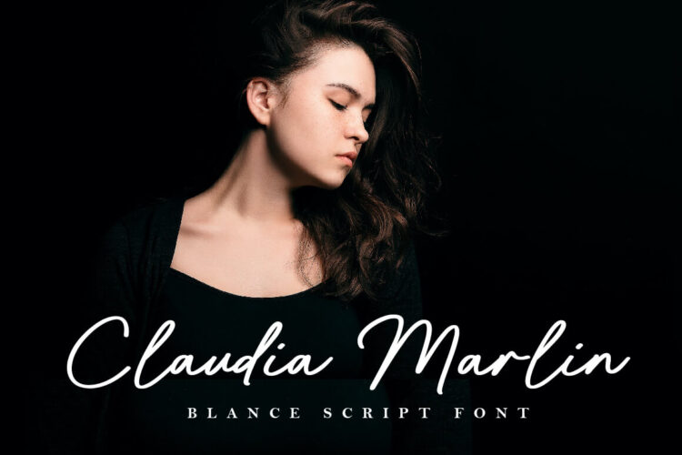 Handwritten Brush Script Font
