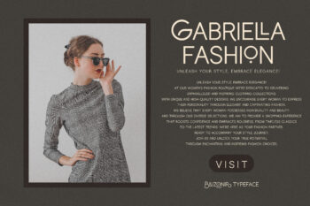 Stylish Sans Serif Font