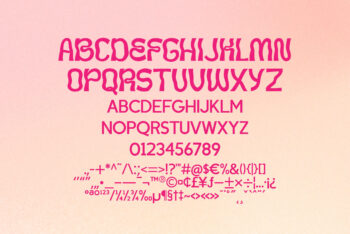 Psychedelic Font