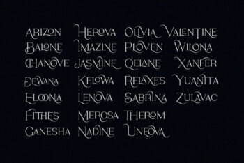 Stylish Serif Font