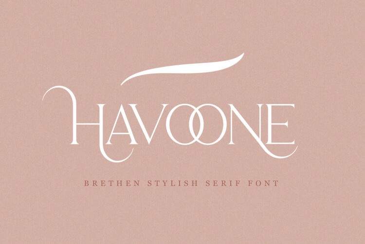 Stylish Serif Font