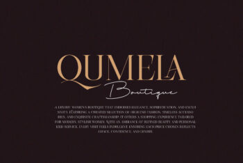Stylish Luxury Ligature Serif Font