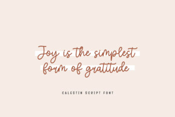 Sweet Handwritten Script Font
