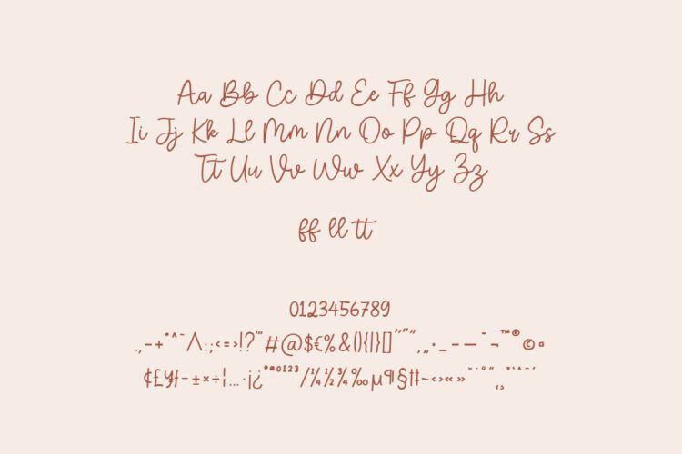 Sweet Handwritten Script Font