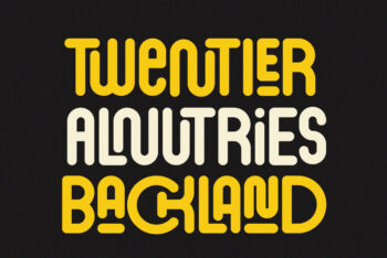 Condensed Rounded Font