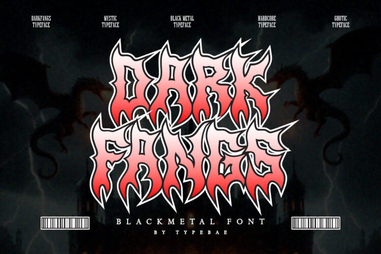 Blackmetal Font
