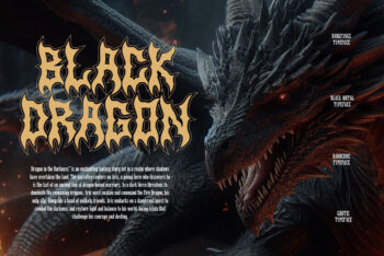 Blackmetal Font