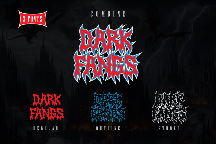 Blackmetal Font