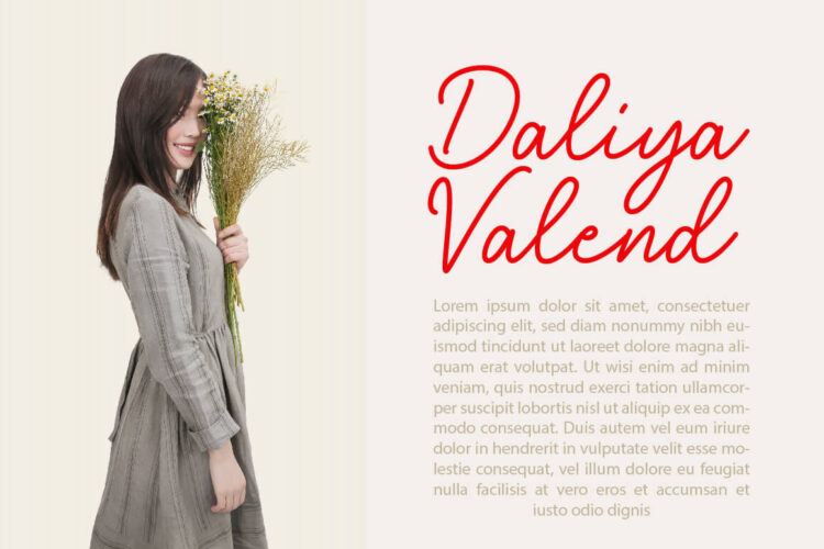Chic Wedding Heart Font