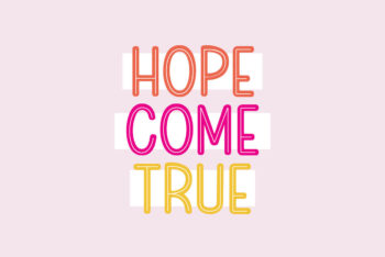 Layered Display Font