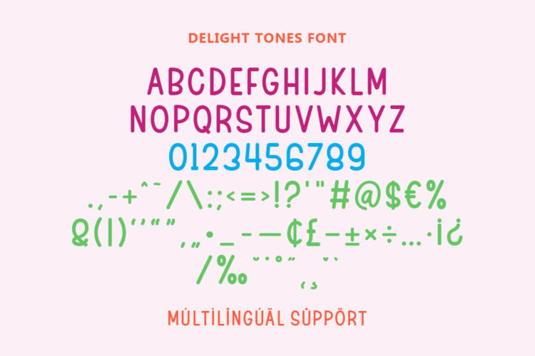Layered Display Font