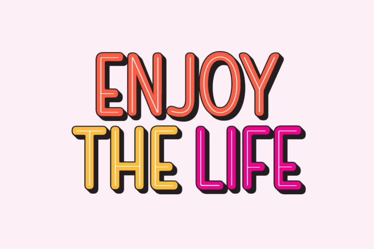 Layered Display Font
