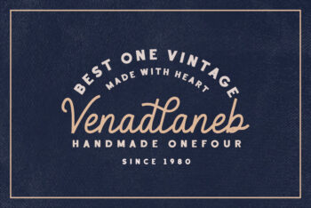 Vintage Script Font