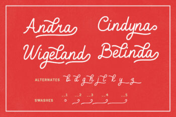 Vintage Script Font