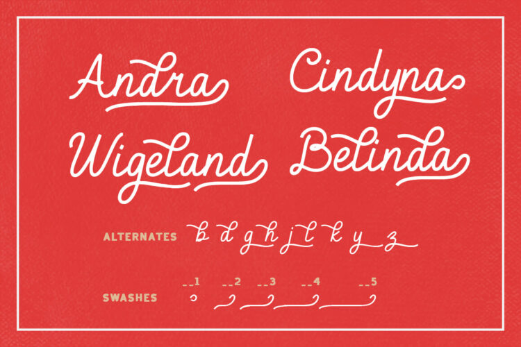 Vintage Script Font