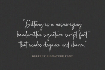 Signature Script Font
